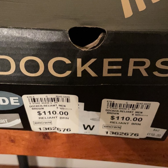 Dockers reliant loafers wide brown leather - Picture 9 of 9